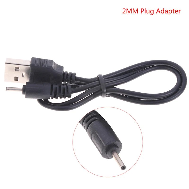 Cable de carga USB de 2mm para teléfono Nokia, adaptador de enchufe pequeño de 50cm para 1200, 3250, 5233, 6268 y 2,0mm, 1 unidad - imagen 3