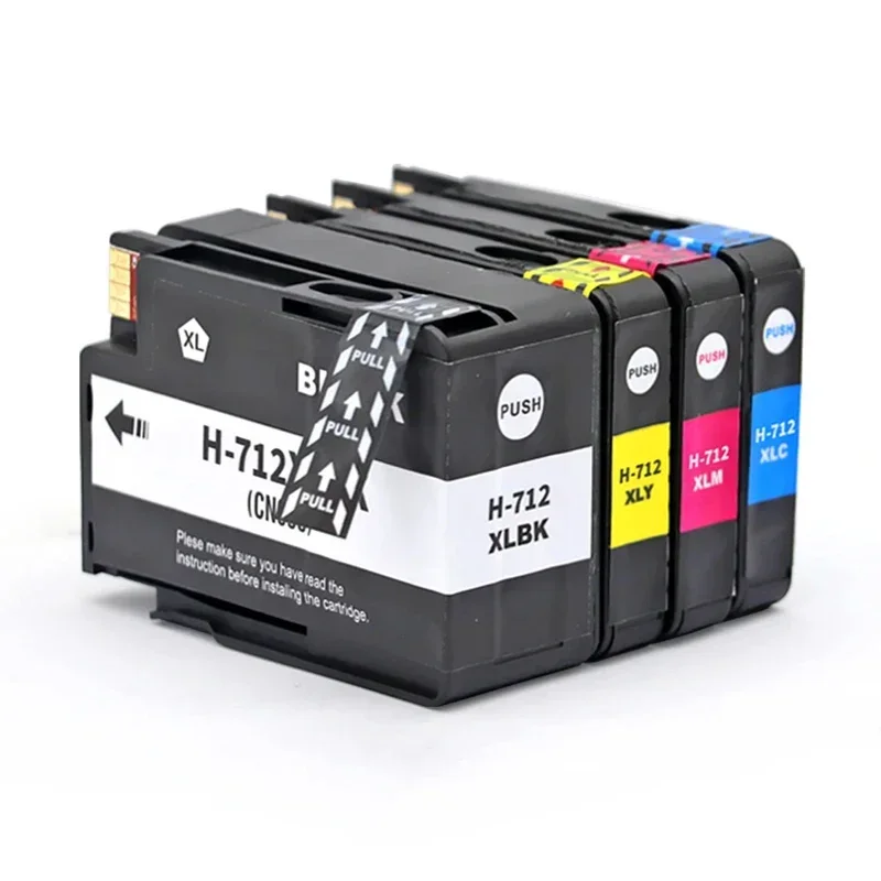 Cartucho de tinta 712 XL 712XL 3ED71A 3ED67A Compatible con HP712 para impresora de inyección de tinta HP DesignJet T210 T230 T250 T650 T630 - imagen 4