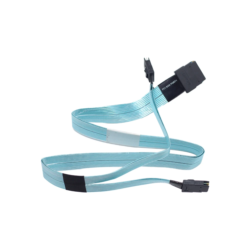 Original para HP Proliant DL380 Gen9 G9 Server 784627-001 747574-001 6017B0478302 Cable de datos 12LFF SAS Cable Mini línea SAS - imagen 2