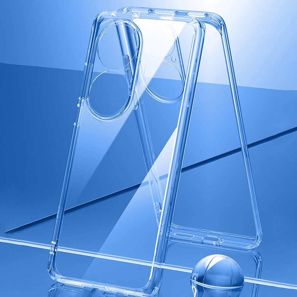 Funda Huawei P50 Pro – Silicona Transparente Premium - imagen 5