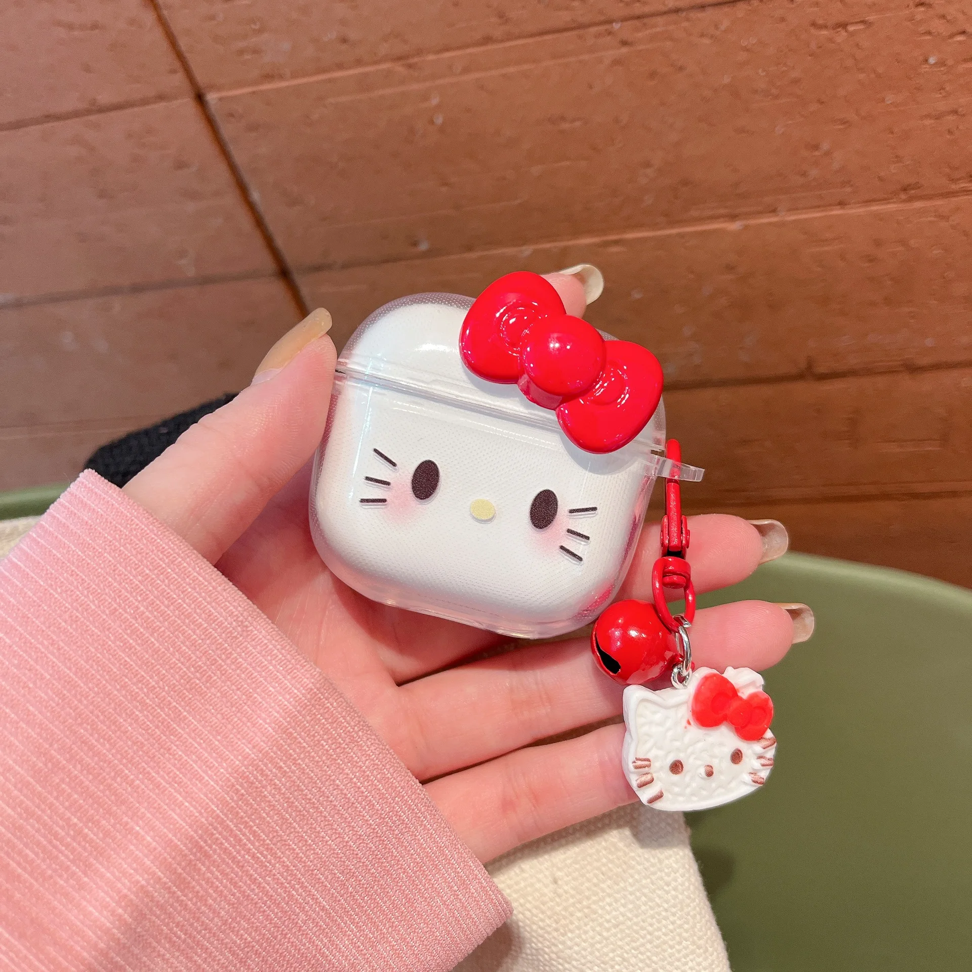Funda bonita de dibujos animados de gatito para auriculares Apple Airpods 4 Pro 2 3 funda con encanto suave TPU fundas de carga para auriculares para Airpods - imagen 2