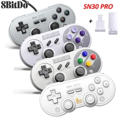 Mando Inalámbrico USB 8bitdo SN30 Pro para Switch y PC