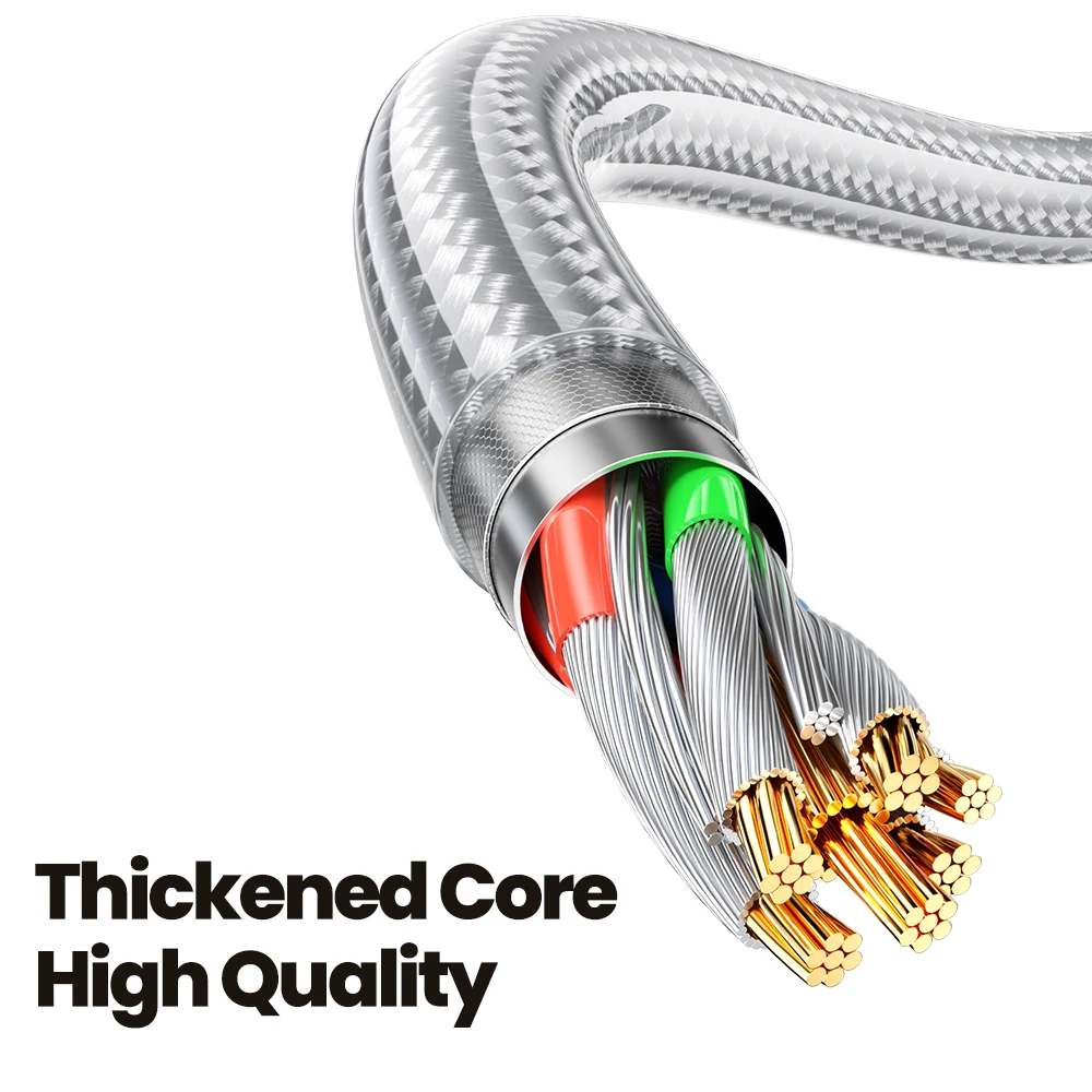 Toocki 6A Cable USB tipo C 100W carga rápida para Huawei P50 Mate50 Mate40 Nova Series Honor Xiaomi Realme Redmi POCO Cable de datos - imagen 5