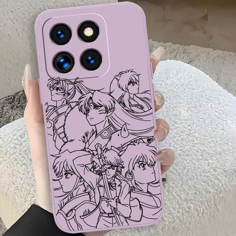 Funda de Anime Seshomaru para Xiaomi Mi 15 14 13 13T 12 12T 12S 11X 11T 12X Ultra Pro Lite 5G funda de teléfono de borde recto suave - imagen 4