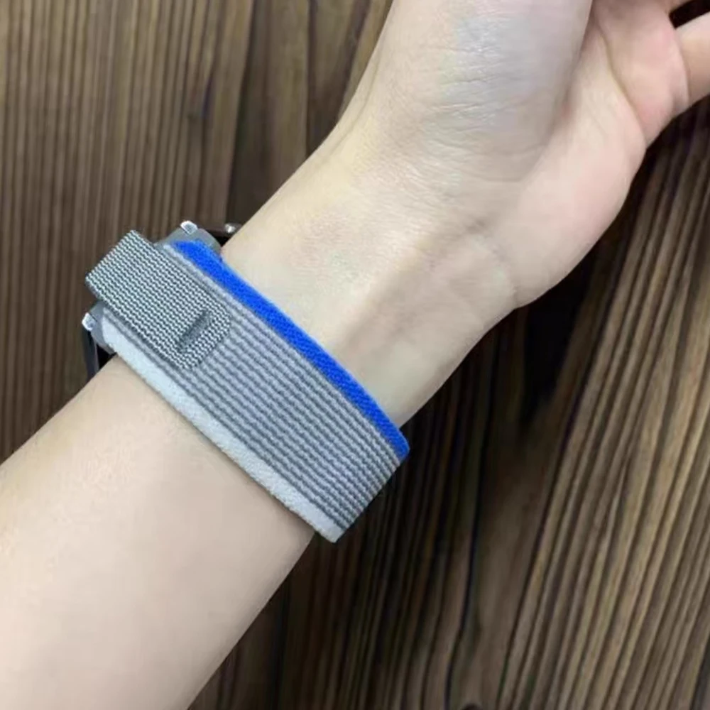 Pulsera de nailon de 22mm para SUUNTO 9 Peak DLC/PRO RACE 2/S RUN OCEAN VERTICAL, pulsera de repuesto para reloj deportivo Xiaomi/Redmi - imagen 2