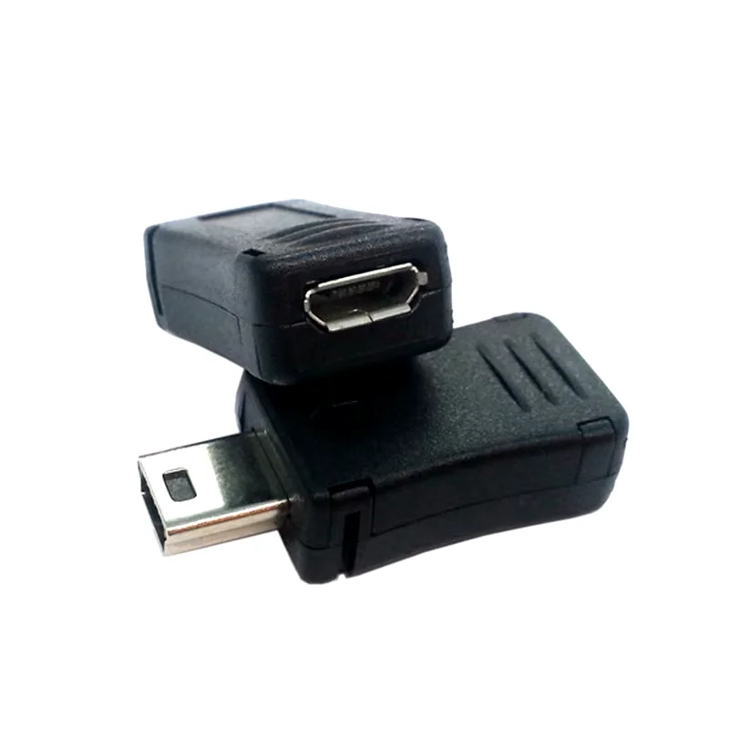 Adaptador Mini USB2.0 Macho a Micro USB2.0 B Hembra