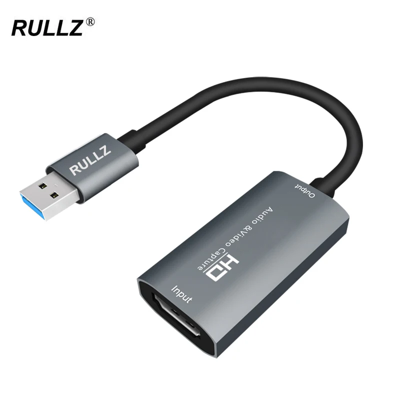 Tarjeta de captura de vídeo 4K, USB 2,0, 3,0, compatible con HDMI, caja de captura de vídeo para PS4, PS3, portátil, PC, teléfono, juegos, grabación de vídeo, transmisión en vivo - imagen 3