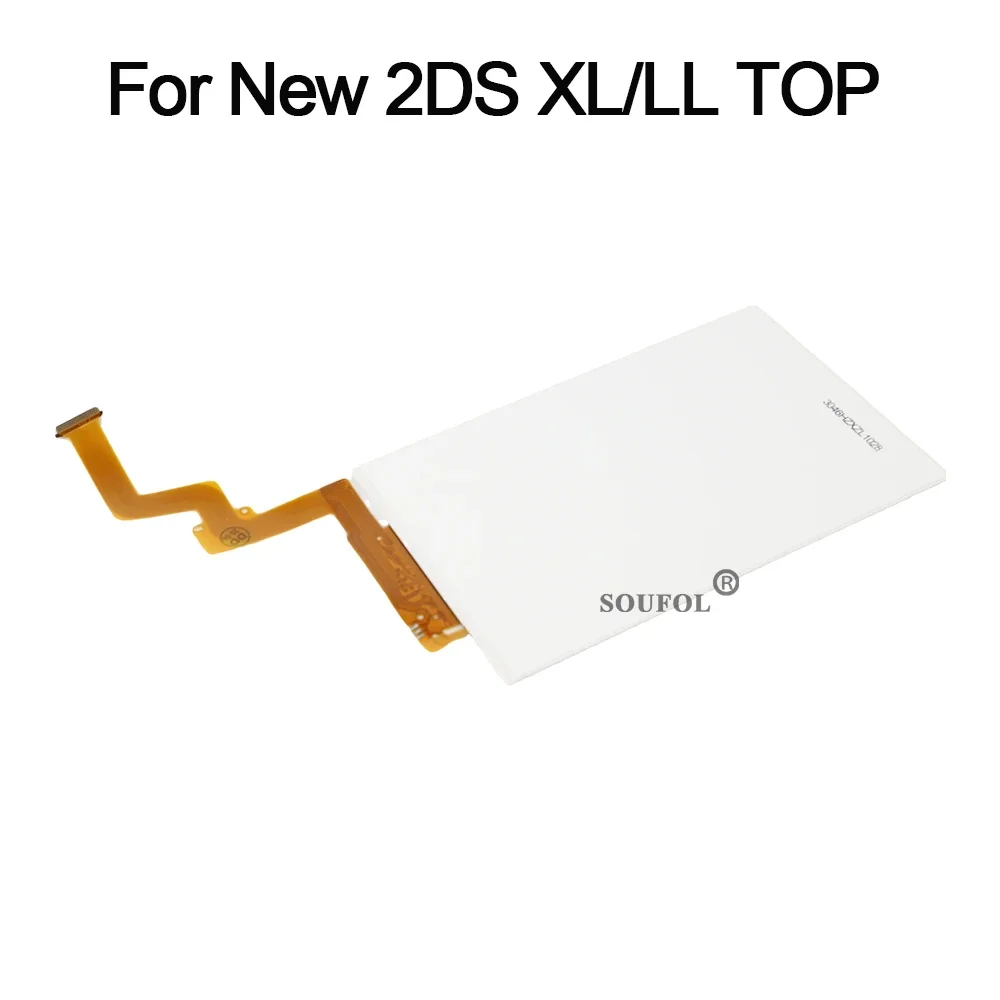 Camiseta nueva Original pantalla LCD superior para nuevo 2DS XL para nuevo 2DS XL/LL piezas de reparación de pantalla Panel de visualización accesorios para juegos - imagen 4