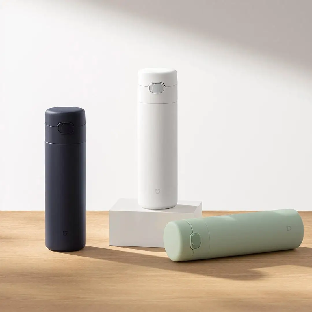 Xiaomi Mijia-botella termo inteligente, taza de 3, 480ML para mantener el calor/agua fría, regalo de cumpleaños para niño, niña, amiga, mujer, taza de vacío de viaje - imagen 2