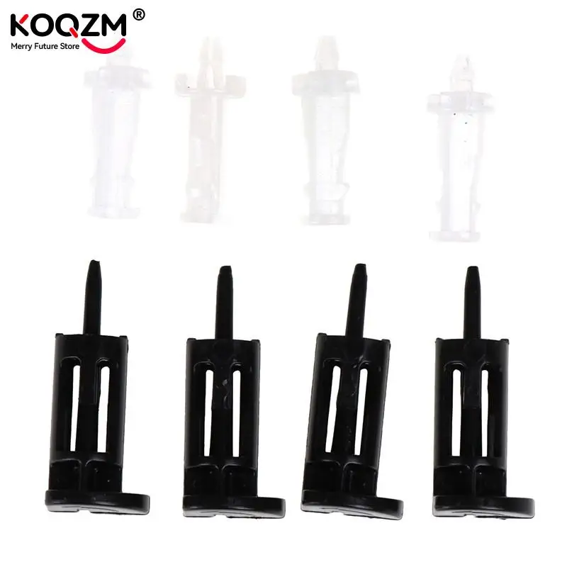 Sujetador de disipador térmico de CPU 775/1156, ventilador de refrigeración de PC con hebilla de empuje de plástico para Intel, pie de ventilador de Pin de montaje de CPU, 4 Uds./lote - imagen 4