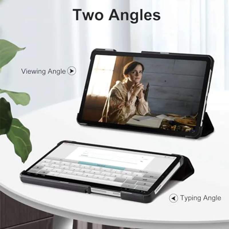 Funda con tapa magnética para tableta Samsung Galaxy Tab A9 Plus, carcasa trasera de TPU suave de 11 pulgadas para Galaxy Tab 9 2023 SM-X110, SM-X115 - imagen 5