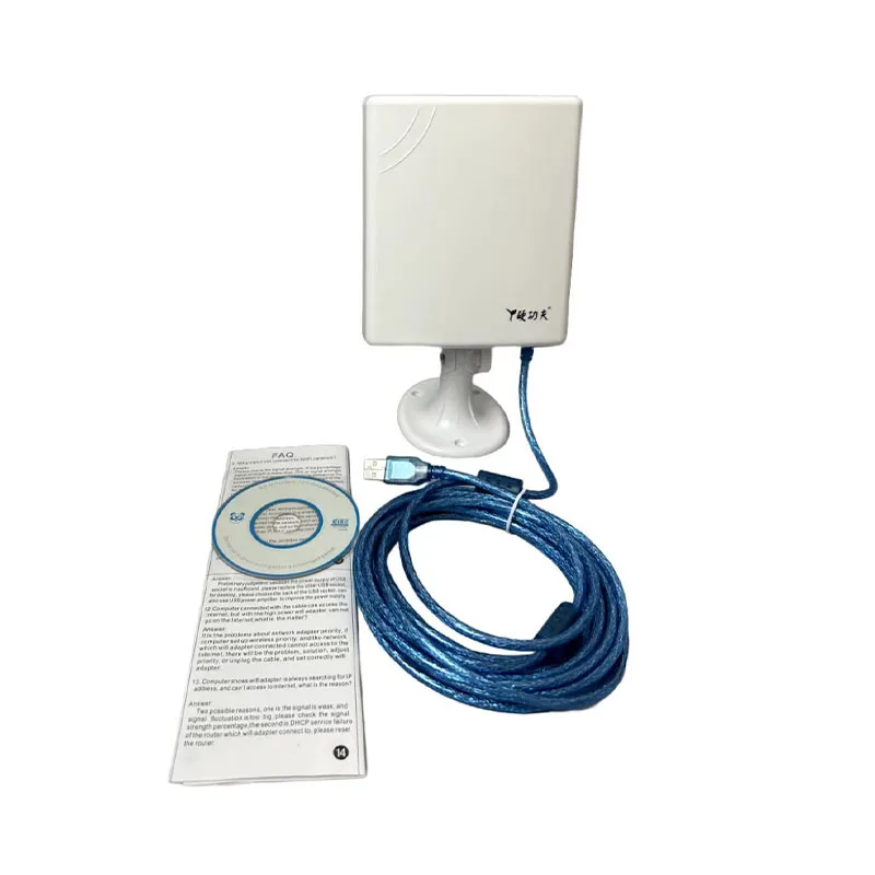 Ralink-Adaptador USB inalámbrico para Kali Linux, dispositivo de alta potencia de 2000mW, RT3070L, de largo alcance, WiFi, con antena de 14dbi, 150Mbps - imagen 5