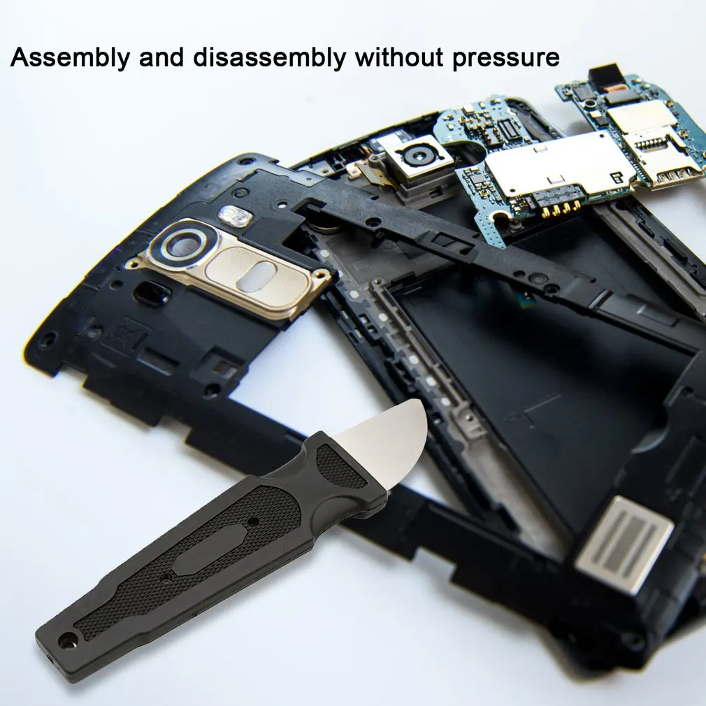 Cuchillo de palanca para teléfono inteligente, herramienta de apertura de pantalla LCD, desmontaje de reparación de teléfono móvil, herramientas de apertura, envío directo, 1 ud. - imagen 3