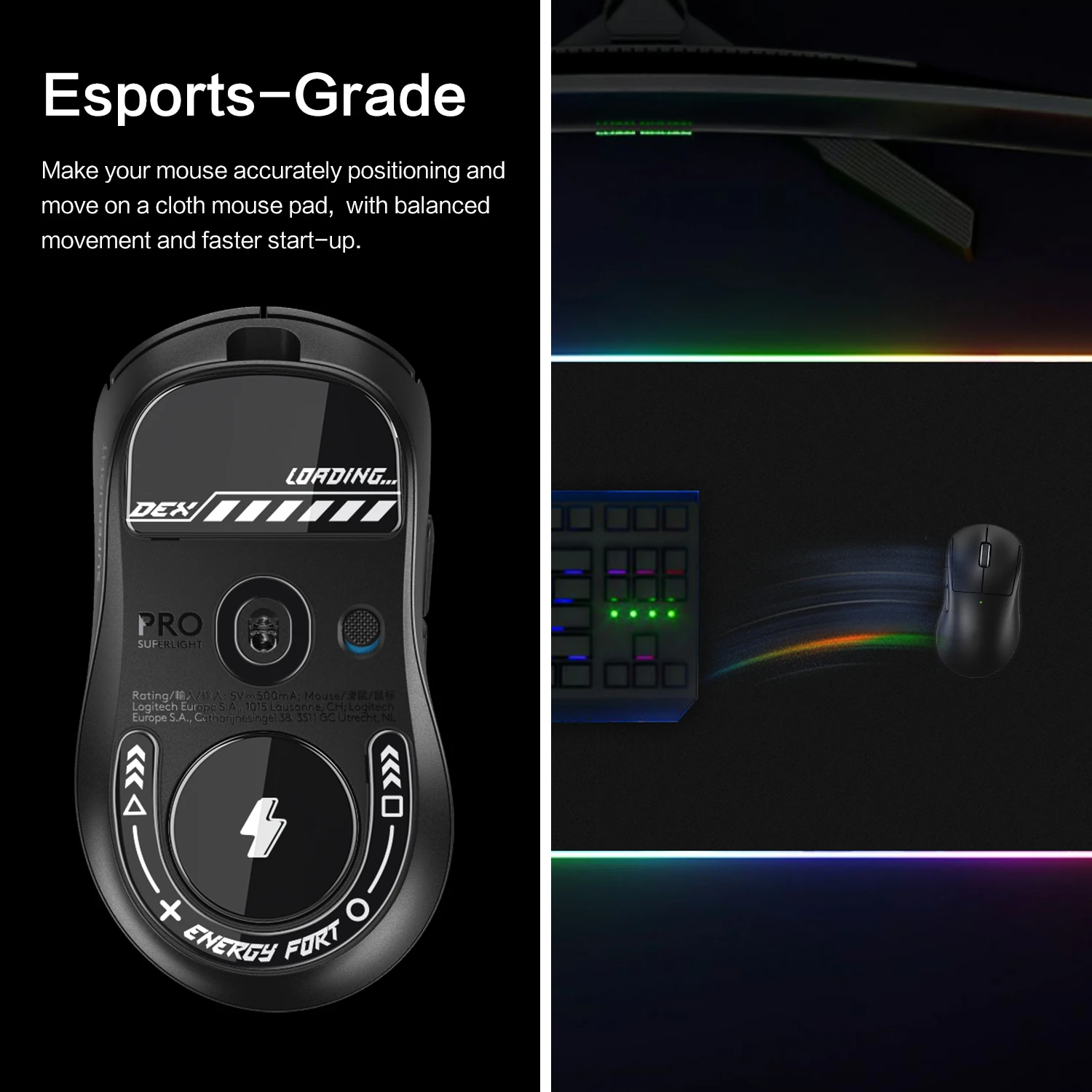 Pies de Ratón Logitech G PRO X SUPERLIGHT 2 DEX – Repuesto Gaming - imagen 2