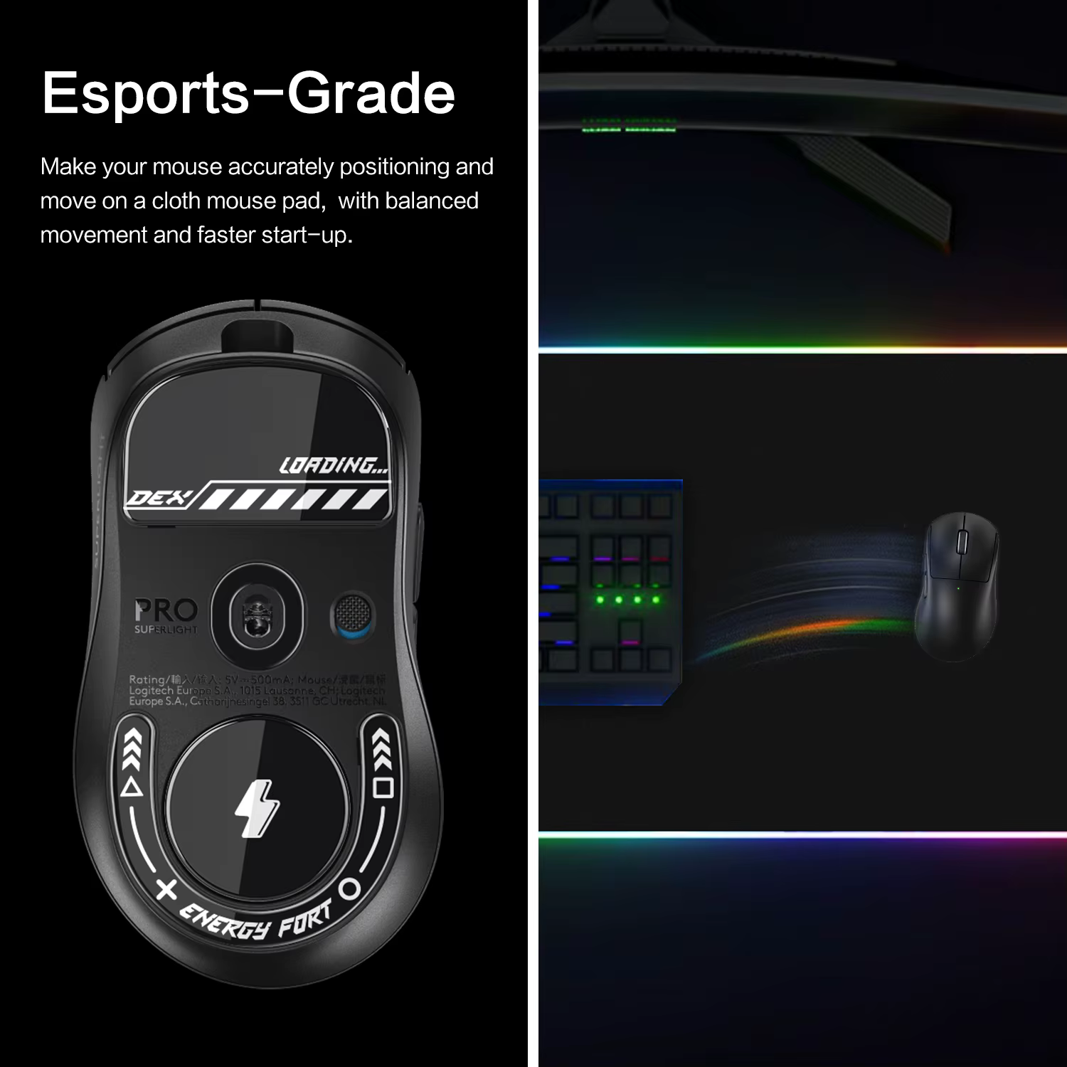 Pies de Ratón Logitech G PRO X SUPERLIGHT 2 DEX – Repuesto Gaming - imagen 2