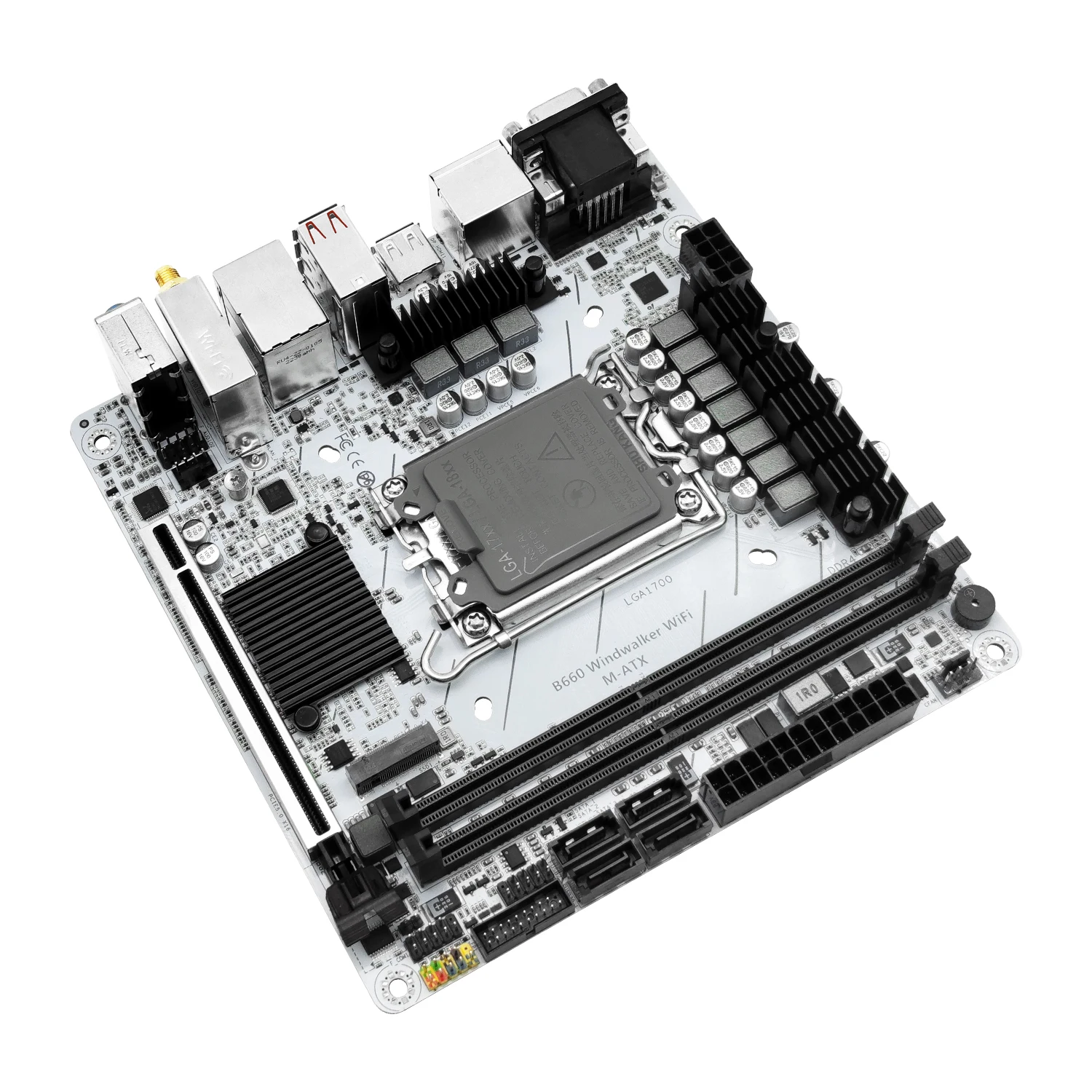 Placa base MACHINIST B660 compatible con 12 13 Gen y CPU Intel LGA 1700 DDR4 RAM 12100F/12400F/12490F/12600F/12700F/13600F mini-itx - imagen 4