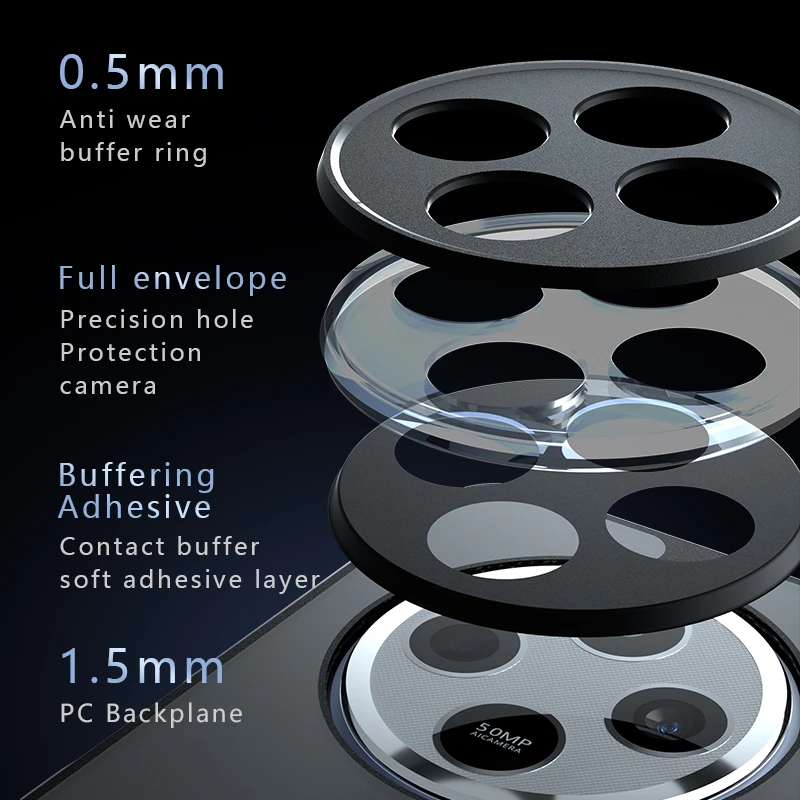 Para Redmi A4 funda Xiaomi Redmi A4 Capas armadura a prueba de golpes teléfono parachoques trasero transparente mate esmerilado Fundas Redmi A4 A 4 - imagen 5