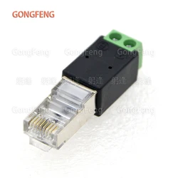 Conector RJ45 Cat6 Macho – Terminal Ethernet Alta Calidad