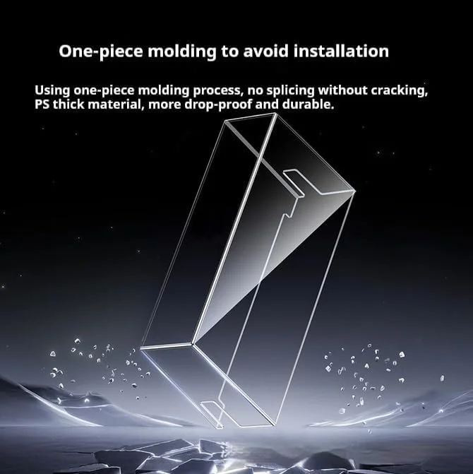 Adecuado para consola Nintendo Switch 2, funda protectora a prueba de polvo, cubierta antipolvo acrílica transparente para accesorios NS Switch 2 - imagen 5