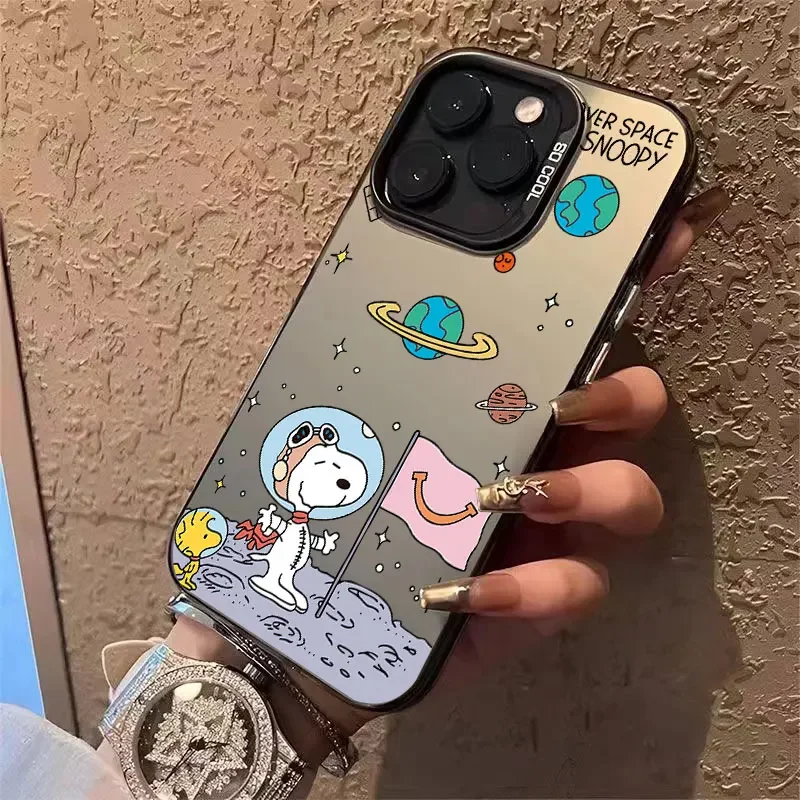 Funda de teléfono con redecilla de dibujos animados divertidos para iPhone 16 15 14 13 12 11 Pro Max X XR XS MAX 8 7 Plus, funda trasera mate a prueba de golpes - imagen 4