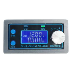 Convertidor Buck Boost ZK-4KX Ajustable Fuente Alimentación Lab