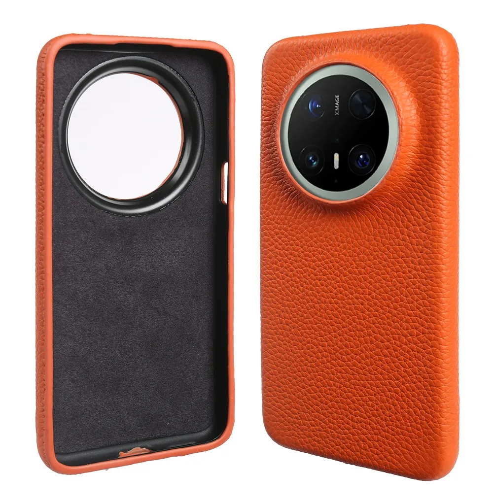 Funda magnética de cuero genuino de lujo para Honor Magic 7 Pro magic6Pro, funda trasera de carga inalámbrica, Fundas a prueba de golpes - imagen 3