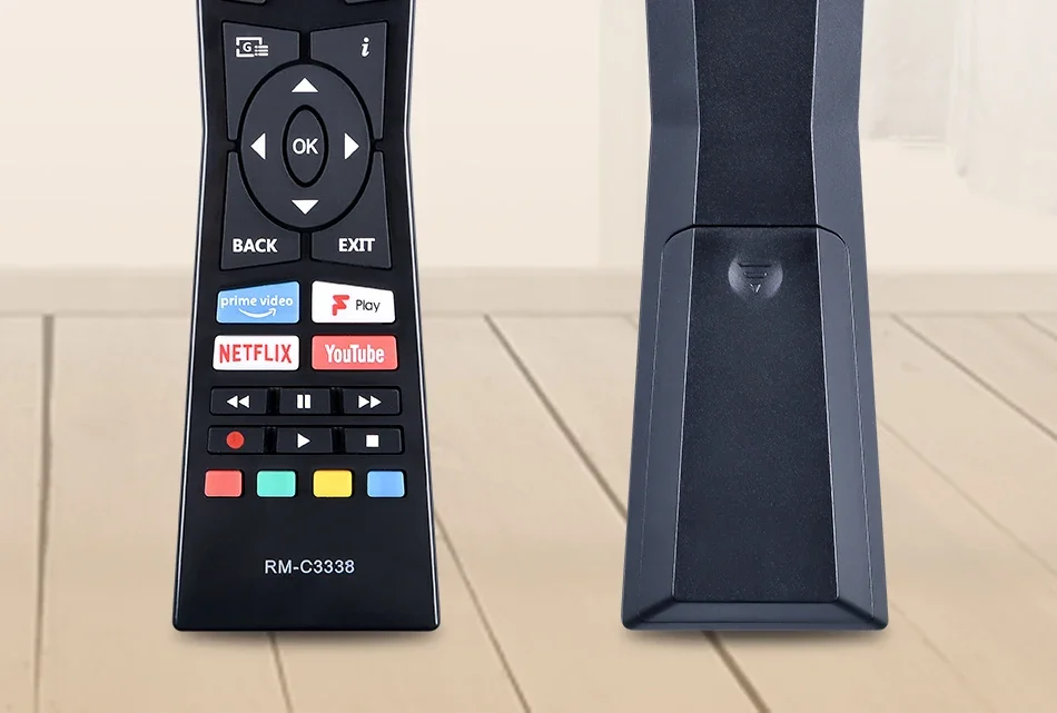 Control remoto para JVC RM-C3338 Reemplazo Smart LED TV Netflix Youtube NUEVO - imagen 2