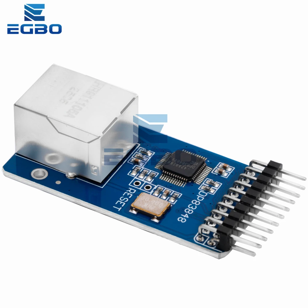 Módulo de conector RJ45 de red Ethernet DP83848, 1 ~ 3 uds., 10/100 Mb/S, transceptor físico Ethernet, módulo de servidor Web para Arduino - imagen 3