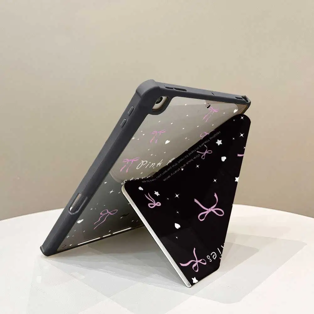 2025 para iPad Pro 11 12,9 13 M2 M4 M3 funda 9,7 10,2 5 6 7/8/9 10th 11th mini 6 7 funda Air 3 4 5 6 funda inteligente con portalápices - imagen 5