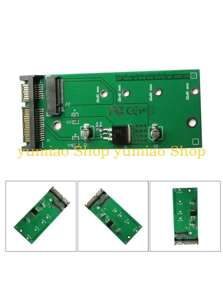 587B NGFF (M.2) SSD a 2.5 pulgadas adaptador M.2 NGFF SSD a SATA3 Convertir tarjeta