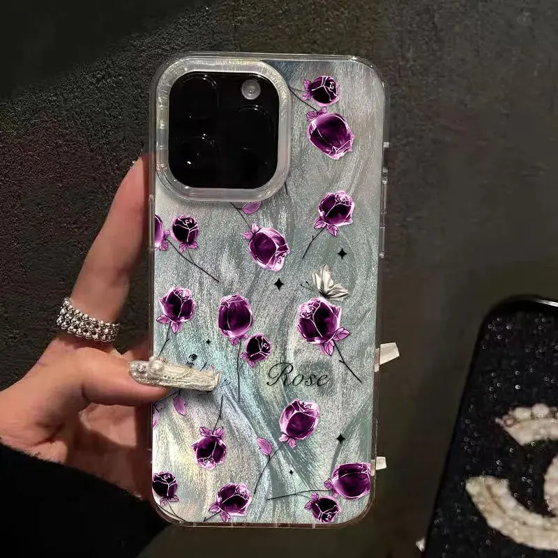 Funda de teléfono Simple Little Black Round Dot para iPhone 16 15 14 13 12 11 Pro Max 16E XS XR 7 8 Plus SE2 cubierta a prueba de golpes - imagen 3