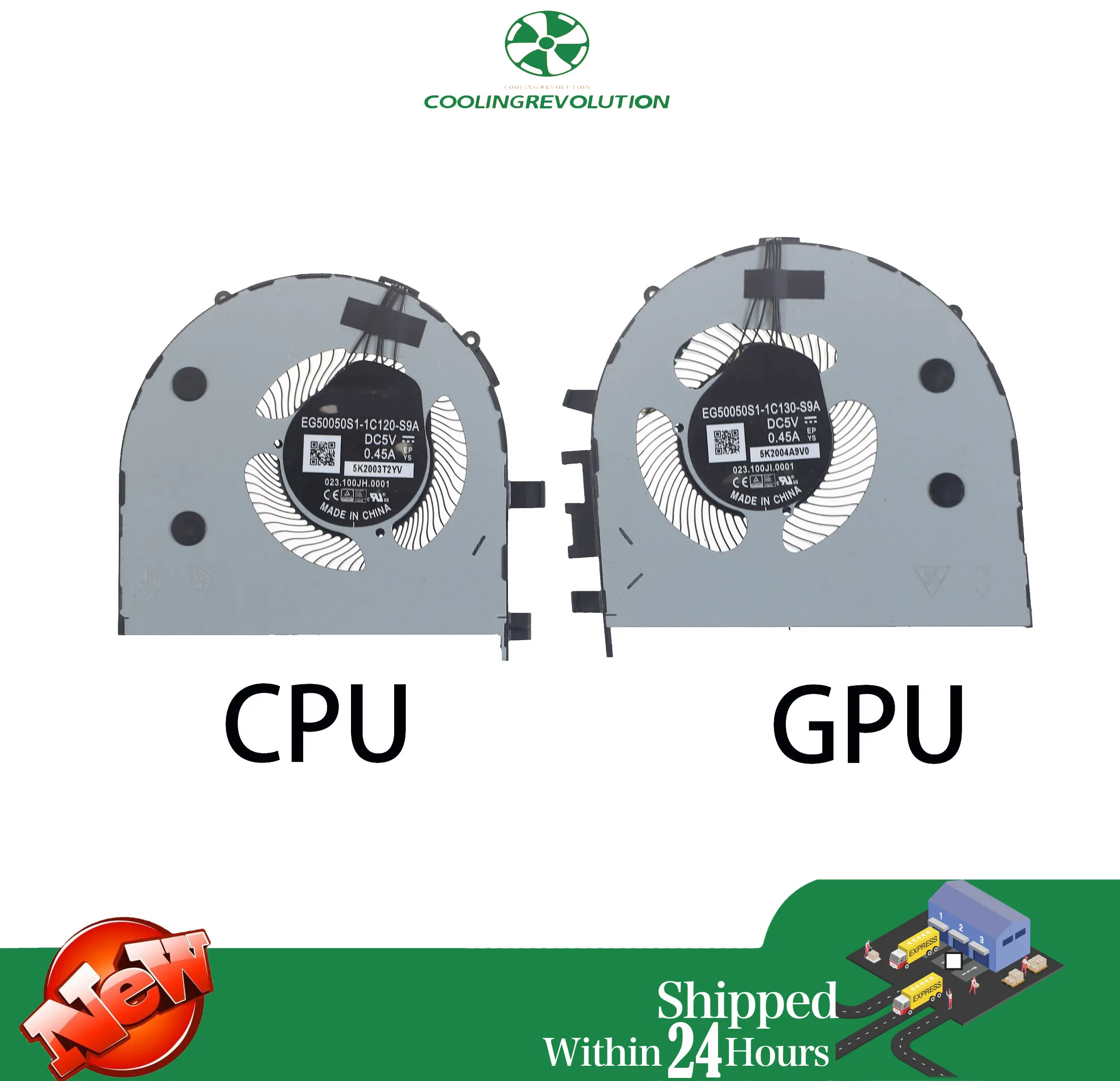 Ventilador de refrigeración GPU para ordenador portátil, EG50050S1-1C120-S9A, DC5V, 0.45A, para ThinkPad P1, Gen3, X1, Extreme - imagen 3