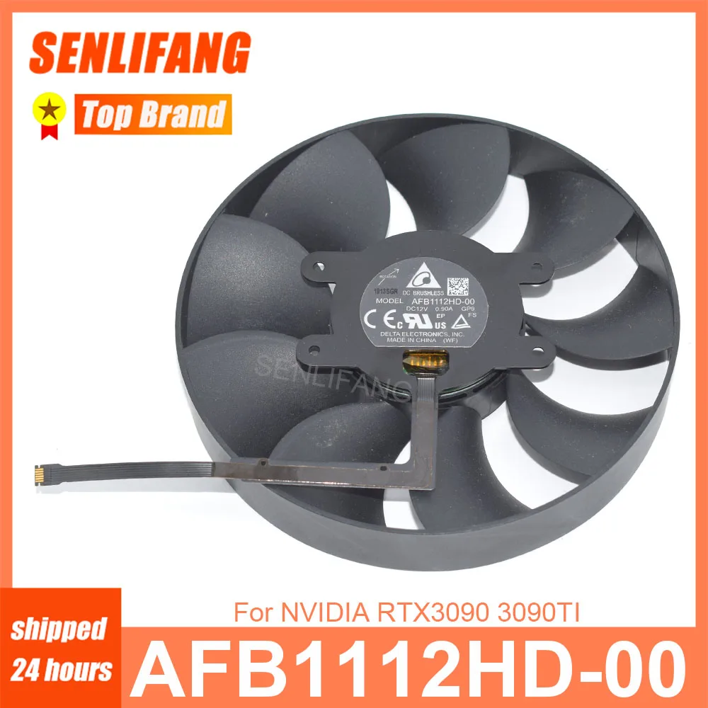 Ventilador de tarjeta de vídeo bien probado, refrigeración para NVIDIA RTX3060 RTX3090 Ti, DAPA1115B2UP001 AFB1112HD-00 DAPC0815B2UP003 DC12V 0.60A/0.90A - imagen 5