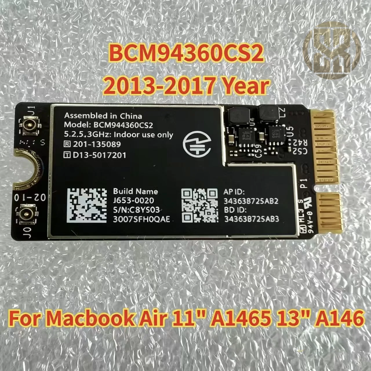 Tarjeta WiFi Bluetooth para MacBook Air 11" y 13" (2013-2017) - imagen 3