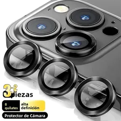 Protector Lente Cámara iPhone 17 Pro Max / 14-16 Pro – Antigolpes