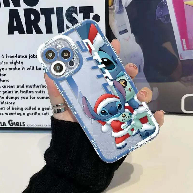 Funda de teléfono Christmas Stitch para VIVO Y17S Y27 Y28 Y21 Y51 Y31 Y15S Y15A Y53S Y21S Y33S Y21T Y50 Y30 Y16 Y19 Y36 Y22S Y75 Y76 - imagen 3