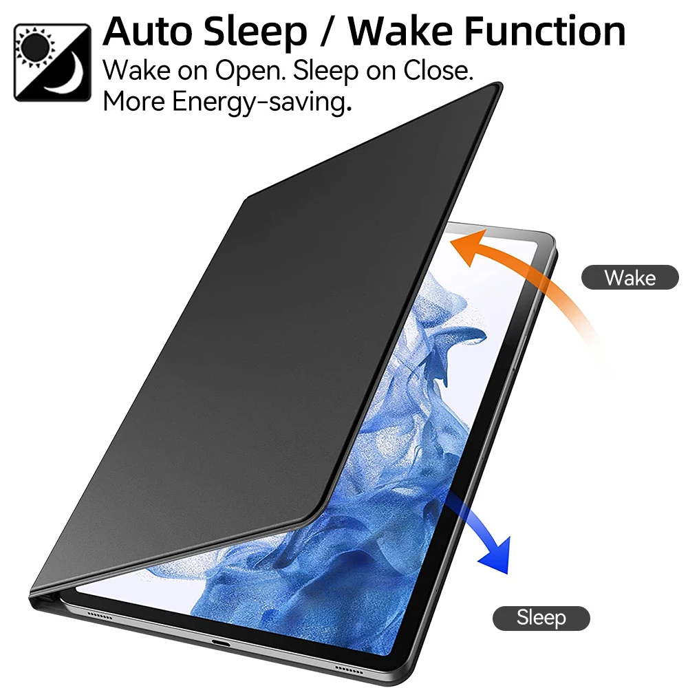 Funda magnética para Samsung Galaxy Tab S6 Lite 10,4 pulgadas para S8 S9 Ultra S7/S8/S10 FE 11 pulgadas S7 Plus S8 Plus S7 FE S9 S10 12,4 pulgadas - imagen 5