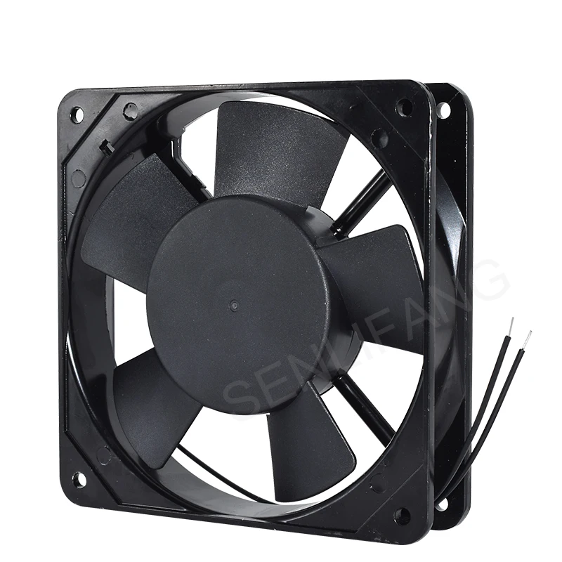 Ventilador de refrigeración de flujo Axial para armario, Enfriador de dos líneas para SANJUN SJ1225HA2 12025 AC220V 12CM, nuevo - imagen 3