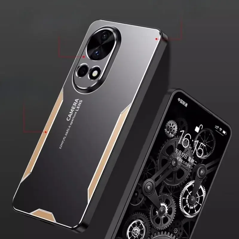 Para Huawei Nova 13i 13 I aleación de aluminio de lujo Metal a prueba de golpes parachoques cámara protege la caja del teléfono para Nova 13 Pro 12 Nova13i - imagen 5