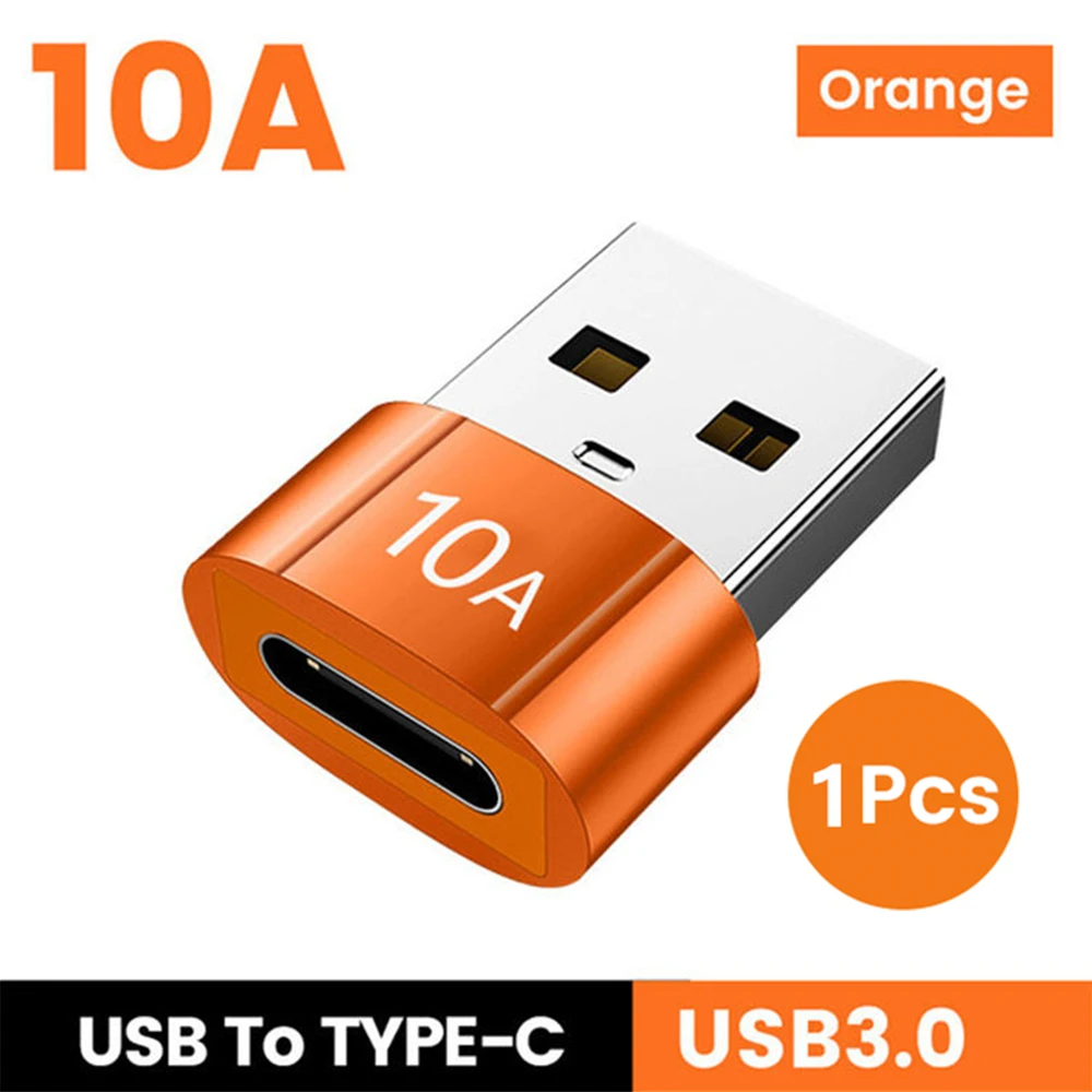 USB to type-c Orange