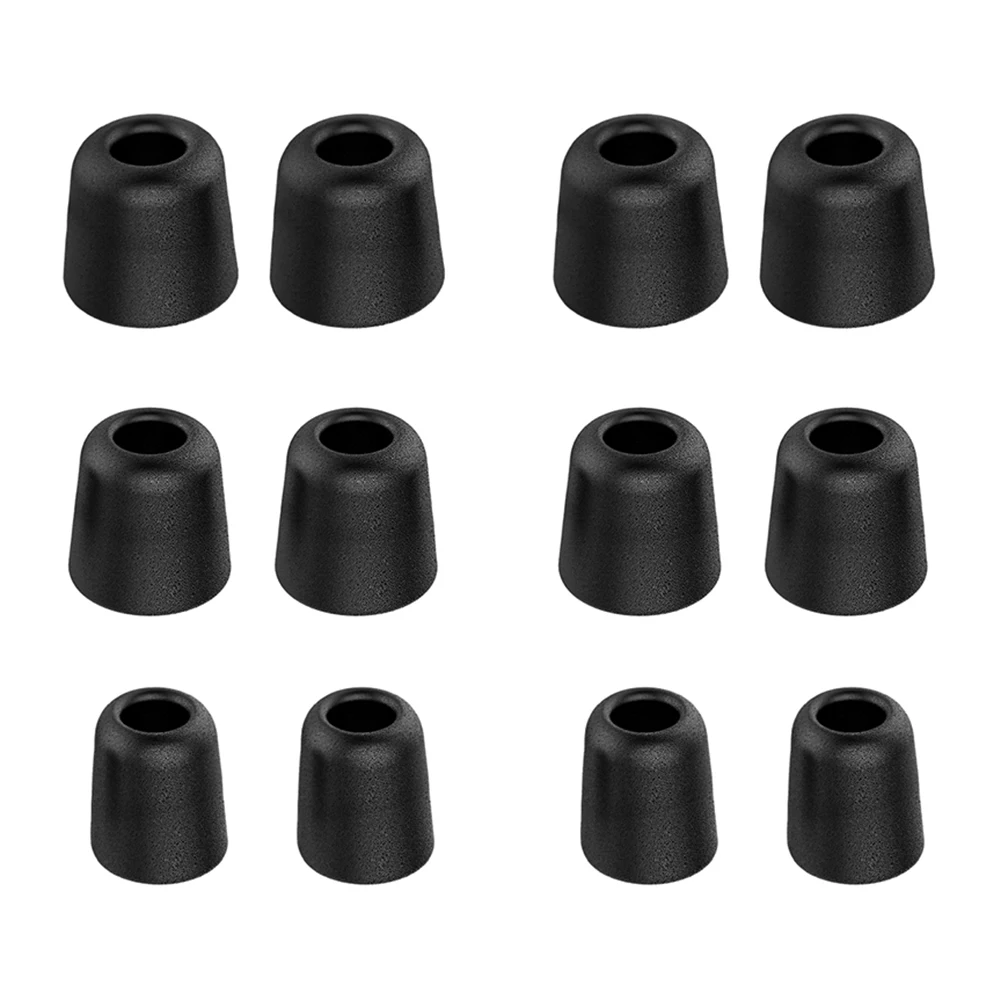 6 pares (12 uds) almohadillas de repuesto originales KZ auriculares con aislamiento de ruido tapones para los oídos auriculares de espuma viscoelástica para auriculares - imagen 3