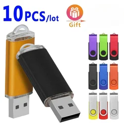 Memoria USB 2.0 Colorida Alta Velocidad Logo Gratis de 4GB a 64GB