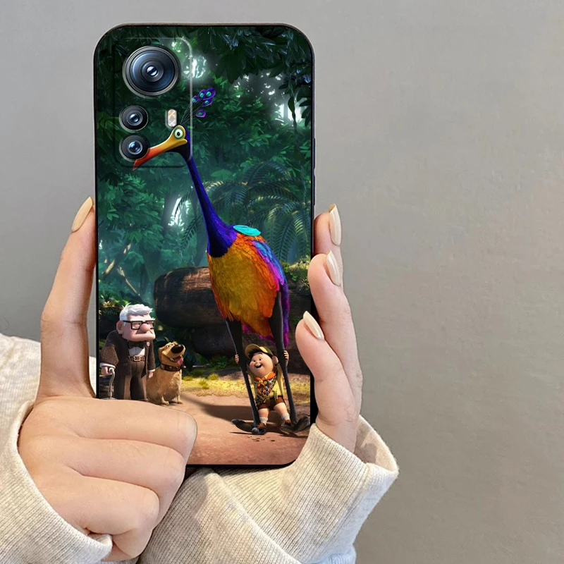 Disney Dream Travel Movie Up para Xiaomi Mi 14 13T 13 12T 12 11T 11i 11 10T 10 Pro Lite Ultra 5G, funda de teléfono de TPU negra - imagen 4