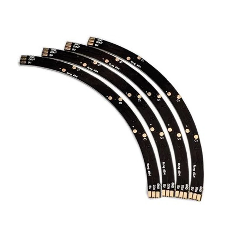 Reloj de pared con anillo 15 X Panel de lámpara LED ultrabrillante WS2812 5050 RGB con controladores integrados (compre 4 piezas pueden ser 60 ultrabrillantes) - imagen 4