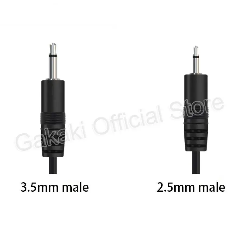 Cable de extensión de 25CM y 2 pines, Conector Mono de 2,5mm y 3,5mm, enchufe macho y hembra, cargador de Cable de reparación de Audio DIY, 5 uds. - imagen 5