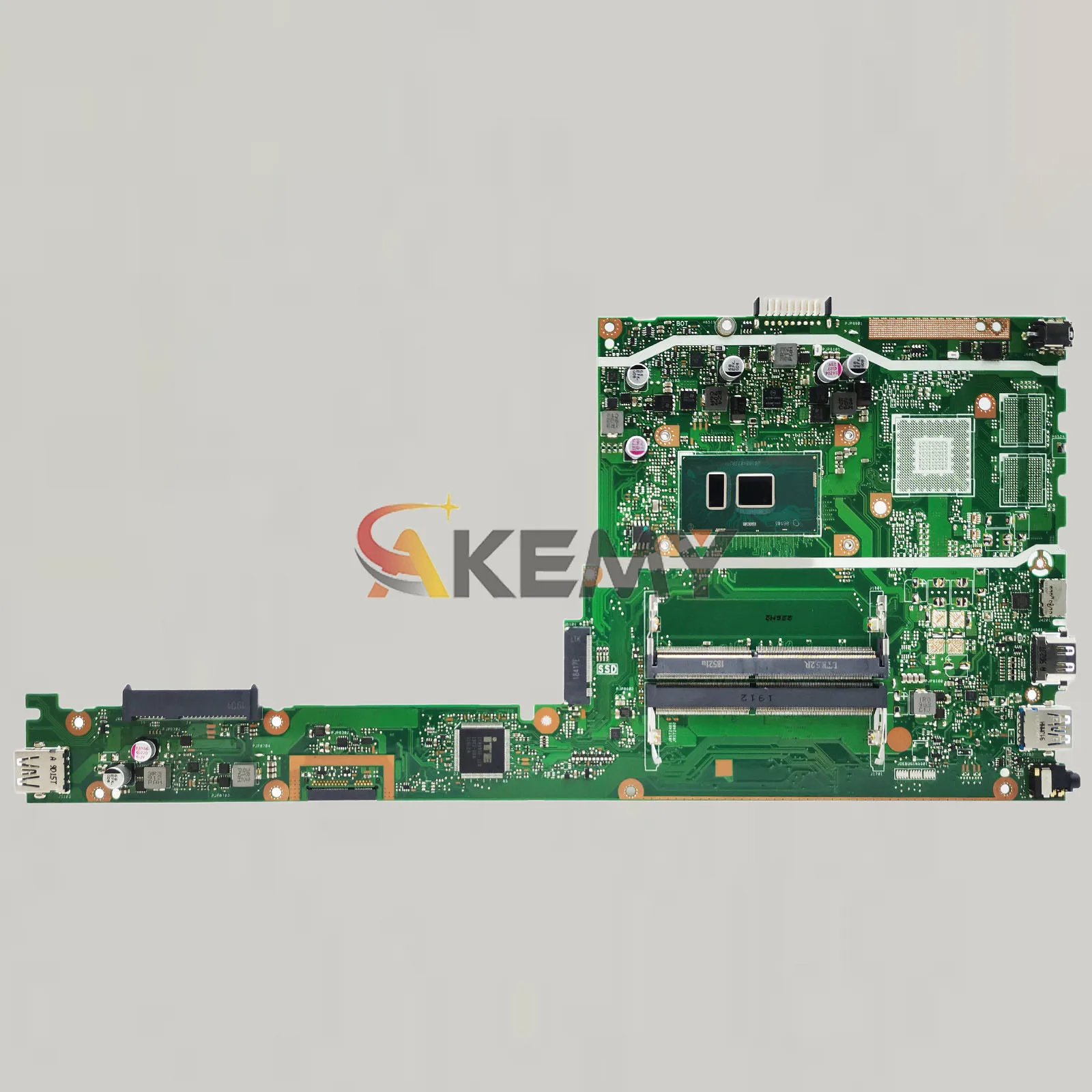 Placa base para ordenador portátil X407UA para ASUS X407U Y4000U A407U F407U X407UA X407UB X407UAR X407UBR X407UF X407UV placa base I3 I5 I7 CPU - imagen 3