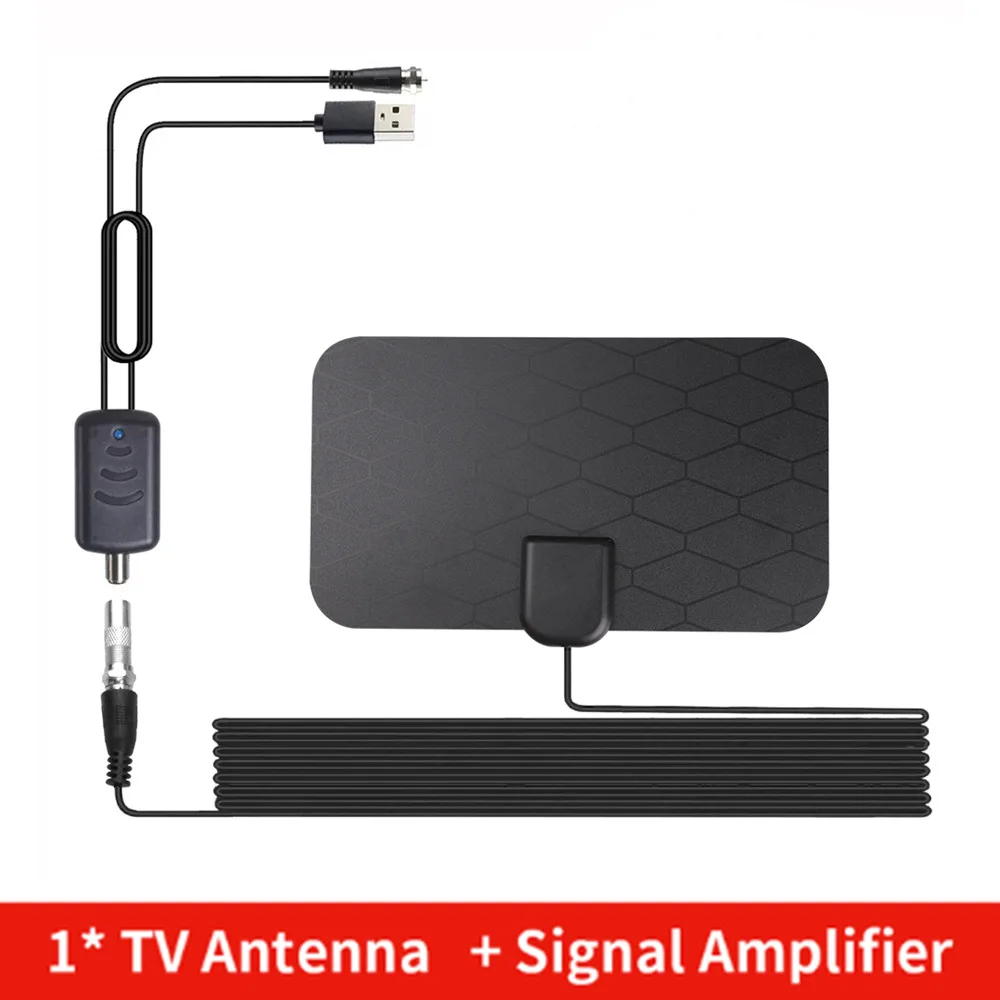 Antena de TV Digital de DVB-T2 para interior, amplificador de 3000 P, 1080 millas, 4K, para coche, RV, viaje - imagen 5
