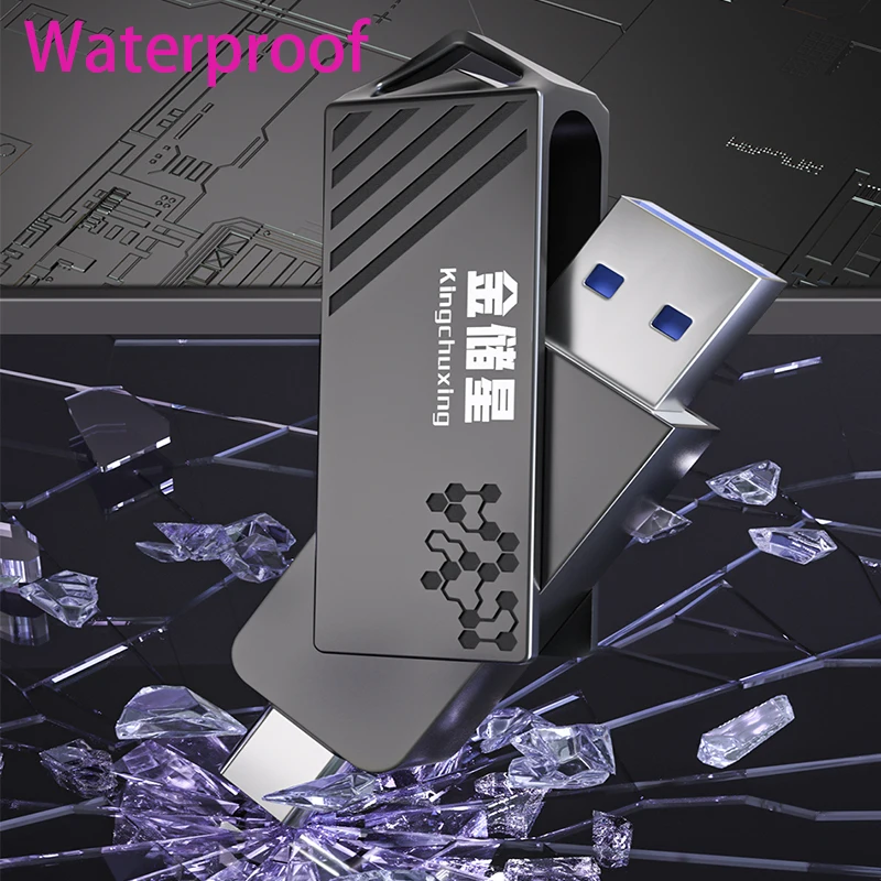 SSD Externo USB-C – Dual Tipo C Alta Velocidad Portátil