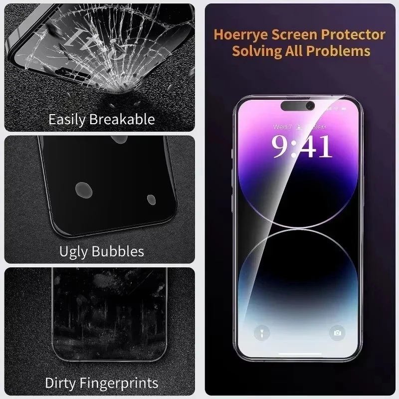 Vidrio antiespía para Samsung S25 S24 Ultra S23 FE A16 A56 5g A17 A55 A07 A26 A36 A54 A35 A53 A25 A73 A24 Protector de pantalla de privacidad - imagen 3
