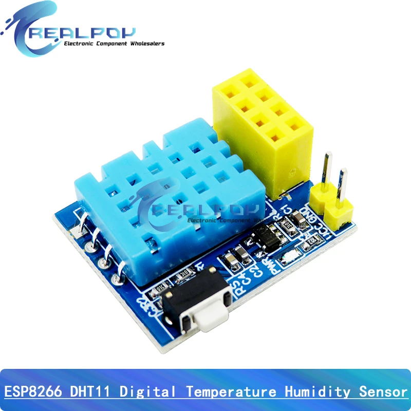 ESP8266 ESP-01 ESP-01S DHT11 DHT22 AM2302 Sensor Digital de temperatura y humedad módulo Wifi reemplazar SHT11 SHT15 de alta precisión - imagen 3